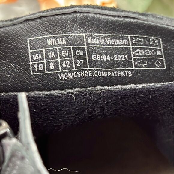 Vionic Womens Wilma Boot Waterproof Nubuck Size 10 - Picture 4 of 10